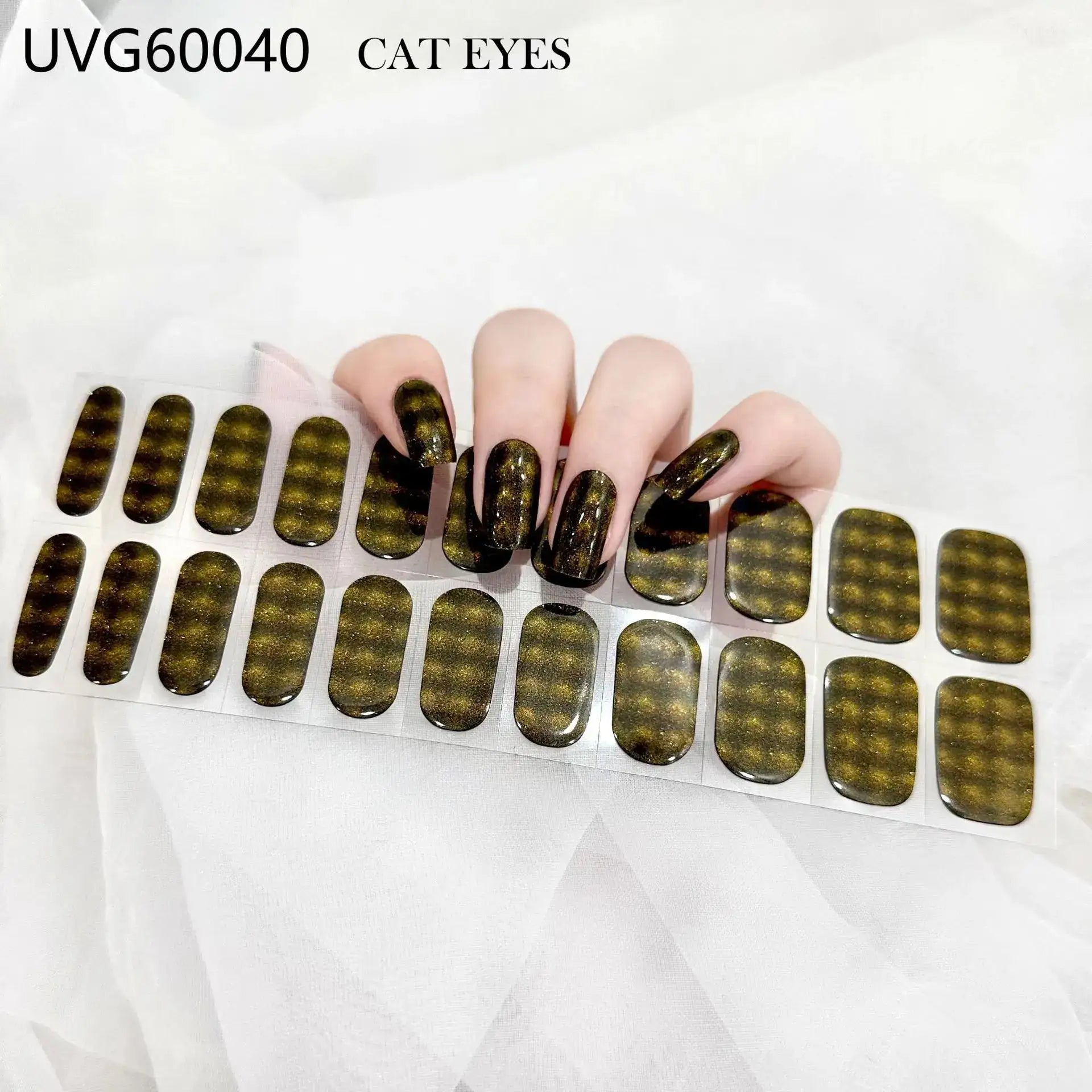 22 Tips Semi-Cured Gel Nail Stickers