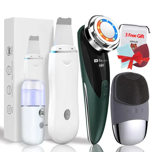 4+3 Kit Ultrasonic Skin Scrubber