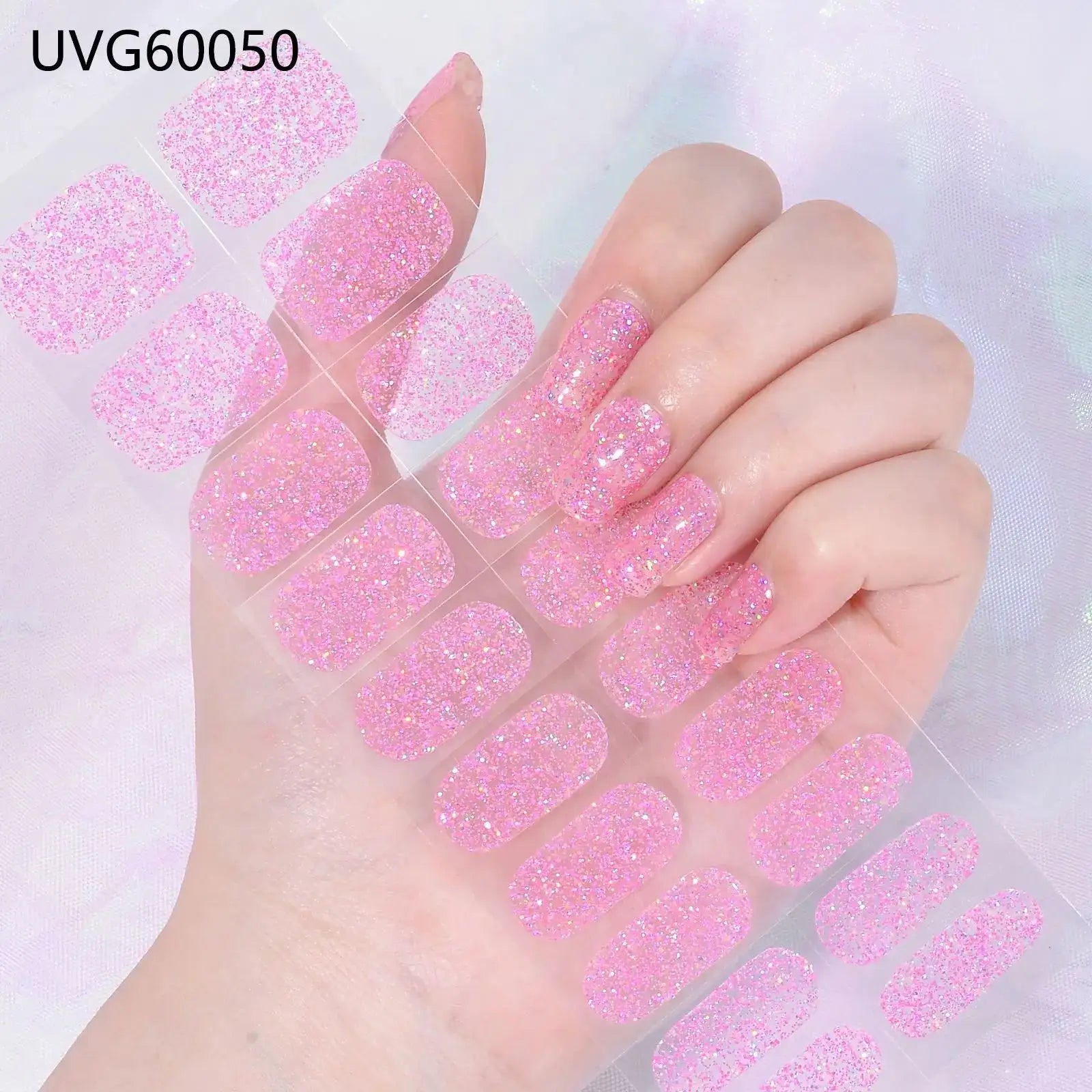 22 Tips Semi-Cured Gel Nail Stickers