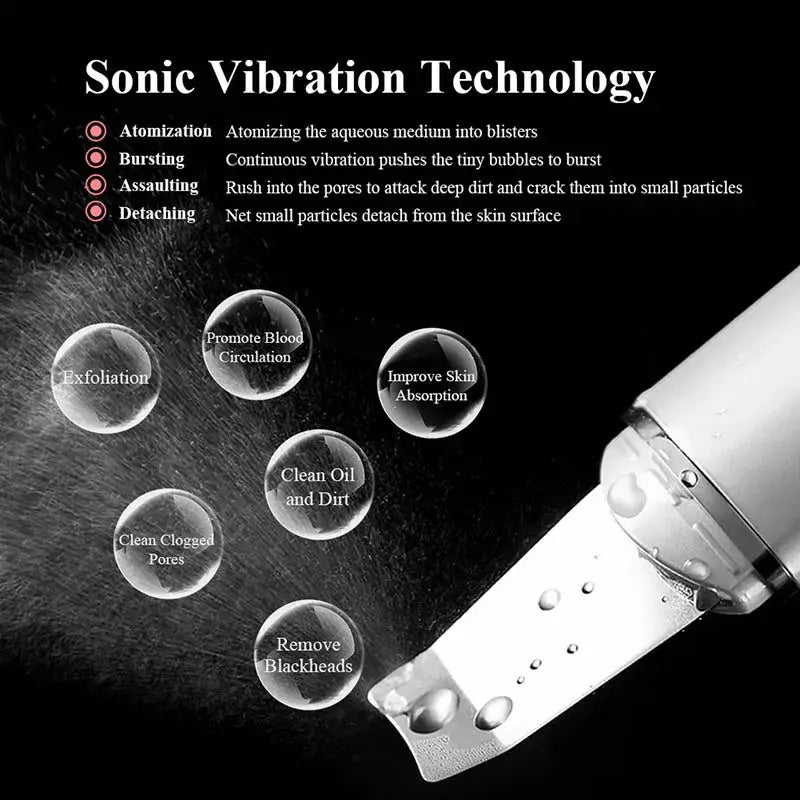 Skin Scrubber Vibration Face Remover