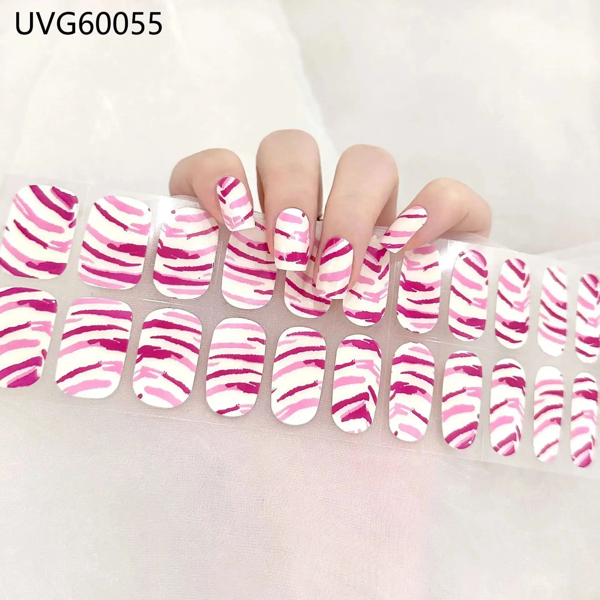 22 Tips Semi-Cured Gel Nail Stickers